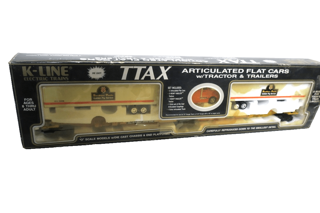 Kline K - 7702 SP Southern Pacific Golden Pig 5 Car TTAX Set - WISE GUYS HOBBIES LLC