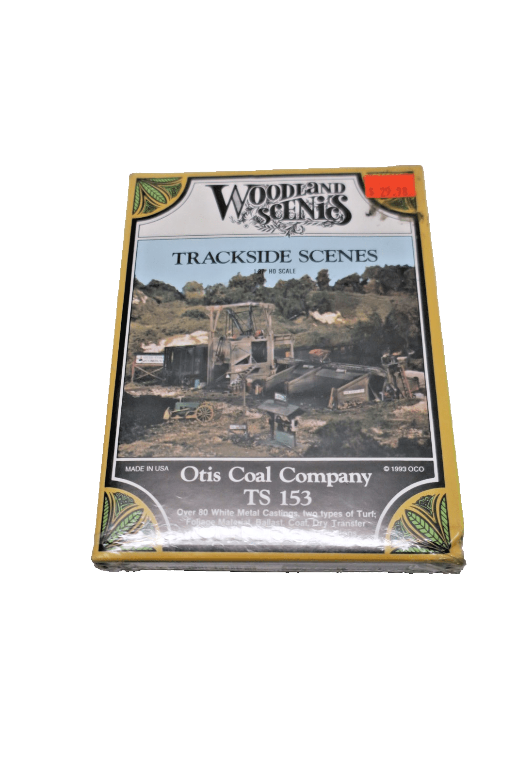 Woodland Scenics TS 153 HO Otis Coal Company Trackside Scenes Kit NEW - WISE GUYS HOBBIES LLC