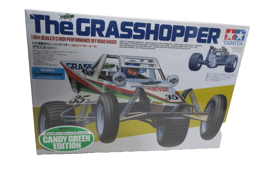 Tamiya The Grasshopper 1/10 R/C Limited Editioin Candy Green item 47348 *RARE* - WISE GUYS HOBBIES LLC