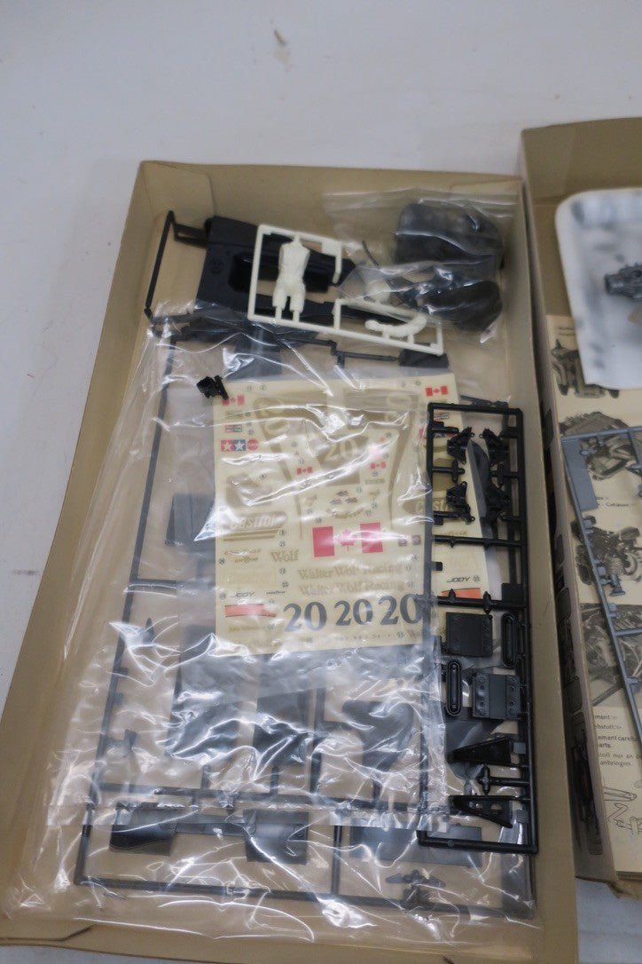 Tamiya 1:20 Scale Grand Prix Wolf WR1 Ford F1 Japan Model Car Kit GC2006 AS - IS - WISE GUYS HOBBIES LLC