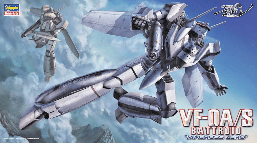 Hasegawa Macross Zero 1/72 VF - 0A/S Battroid Model Kit - WISE GUYS HOBBIES LLC