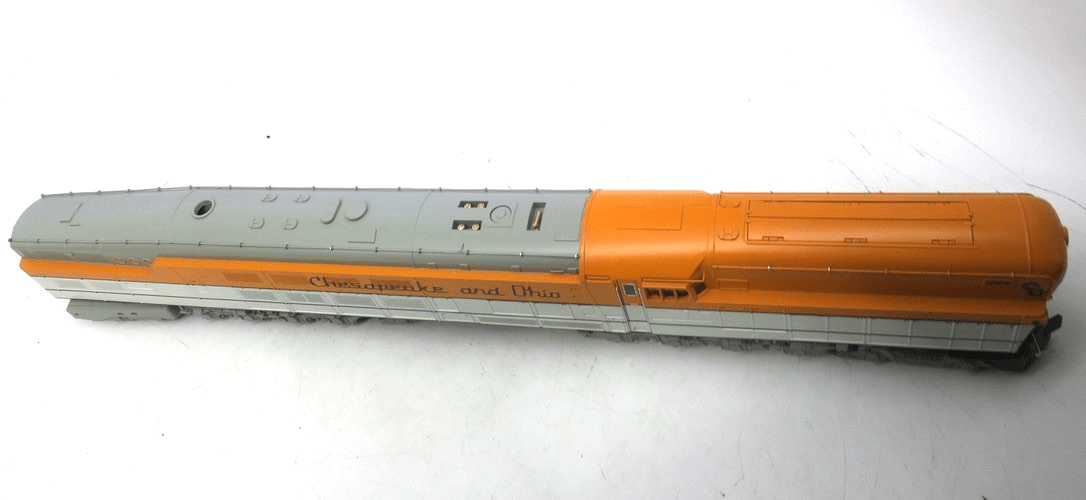 MTH PREMIER CHESAPEAKE OHIO M-1 STEAM TURBINE ENGINE W/ BCR 20-3042-1! O SCALE - WISE GUYS HOBBIES LLC