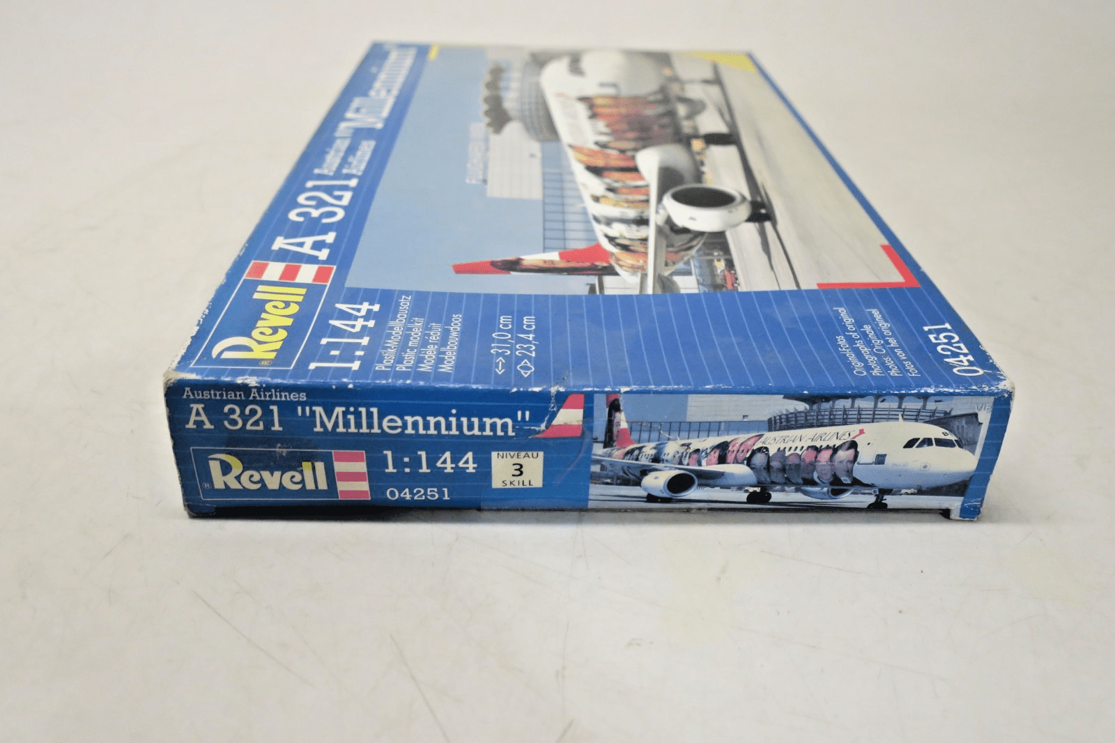 Revell 1/144 A 321 Austrian Airline "Millennium" Model Kit 04251 - WISE GUYS HOBBIES LLC