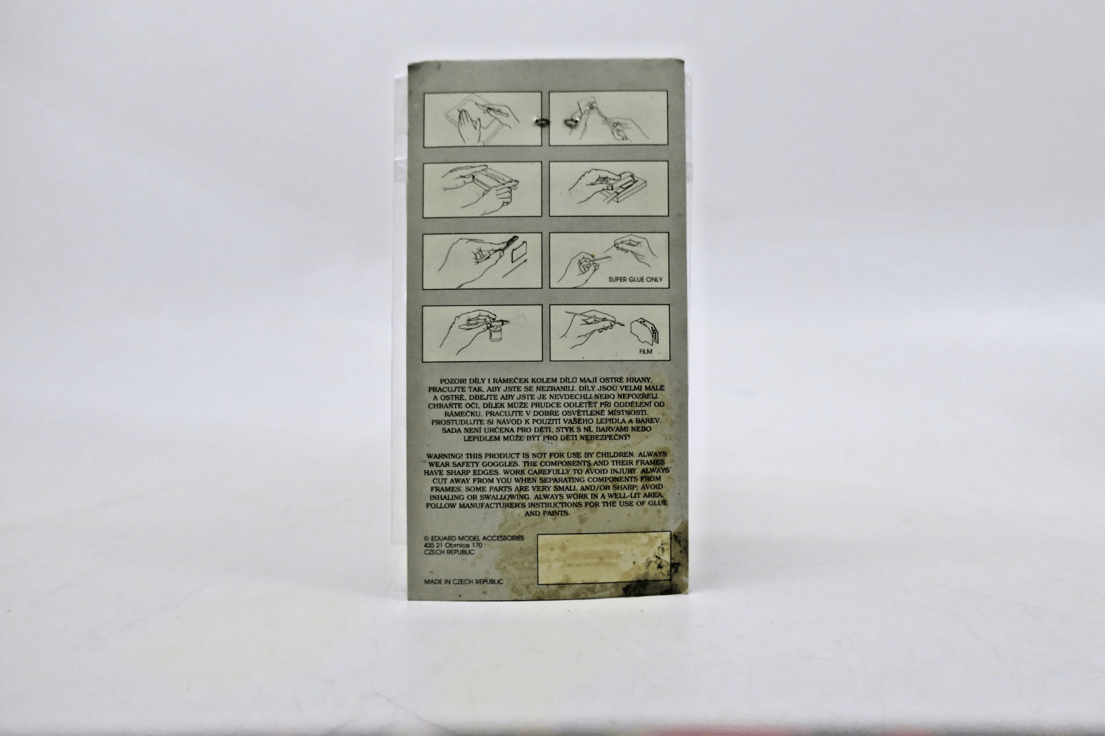 Eduard 1/72 F - 4F Wildcat Cock For Academy/Minicraft Kit Detail Set 72 - 032 - WISE GUYS HOBBIES LLC