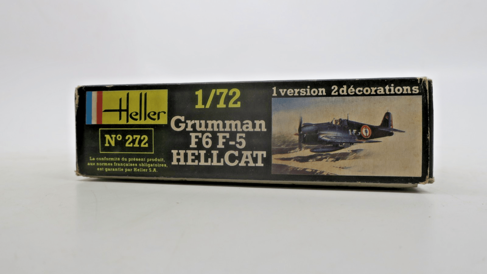 Heller 1/72 Grumman F6 F - 5 Hellcat Model Kit 272 - WISE GUYS HOBBIES LLC