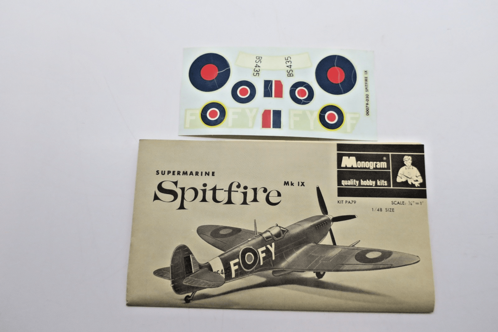 Monogram 1/48 Spitfire Mark IX Model Kit PA79 - WISE GUYS HOBBIES LLC