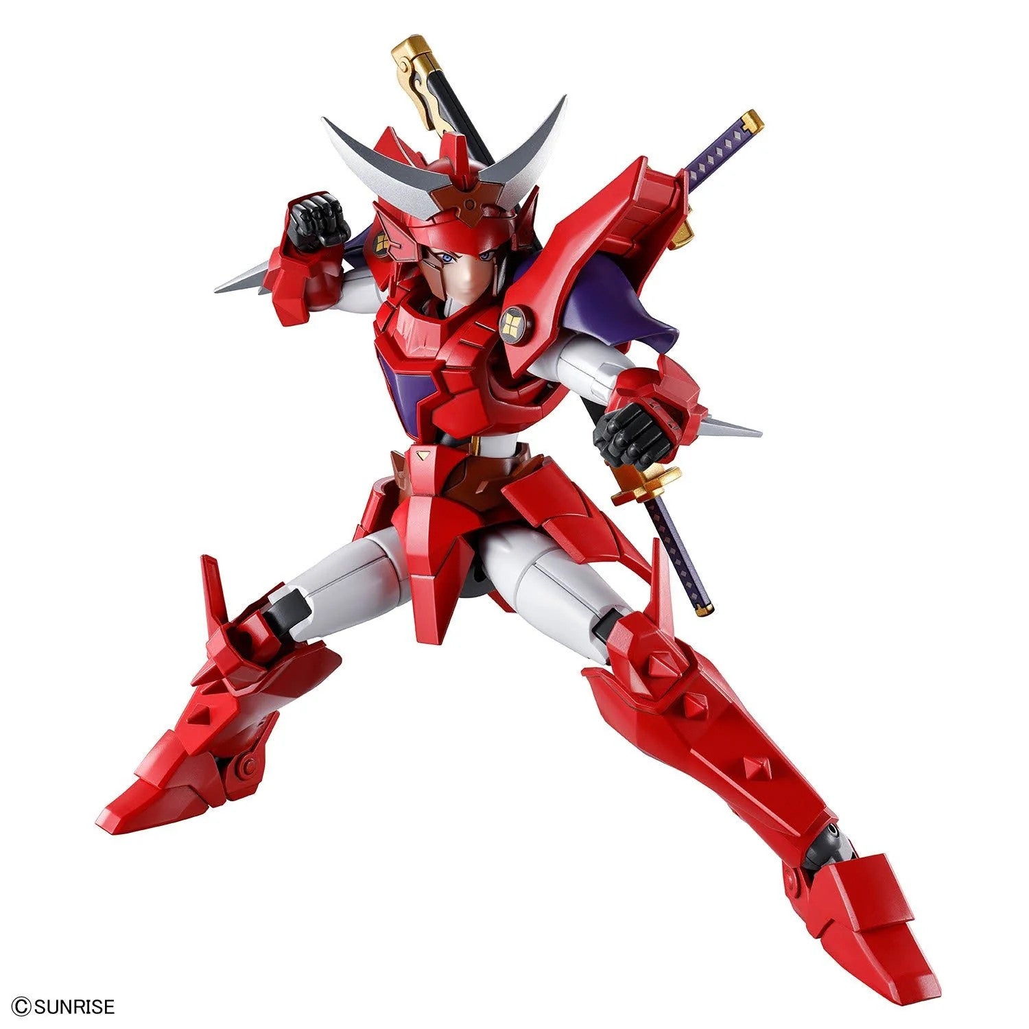 Bandai 30MF Yoroi-Shinden Samurai Troopers Gai Of The Heat Model Kit - WISE GUYS HOBBIES LLC