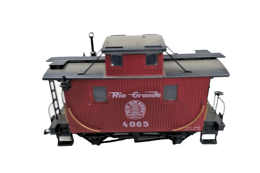LGB 4 - WHEEL CABOOSE RIO GRANDE 4065 G - SCALE - WISE GUYS HOBBIES LLC