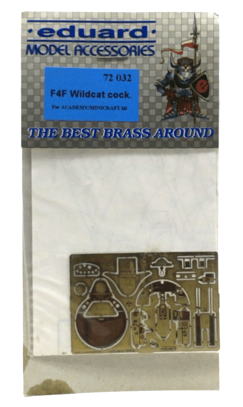 Eduard 1/72 F - 4F Wildcat Cock For Academy/Minicraft Kit Detail Set 72 - 032 - WISE GUYS HOBBIES LLC
