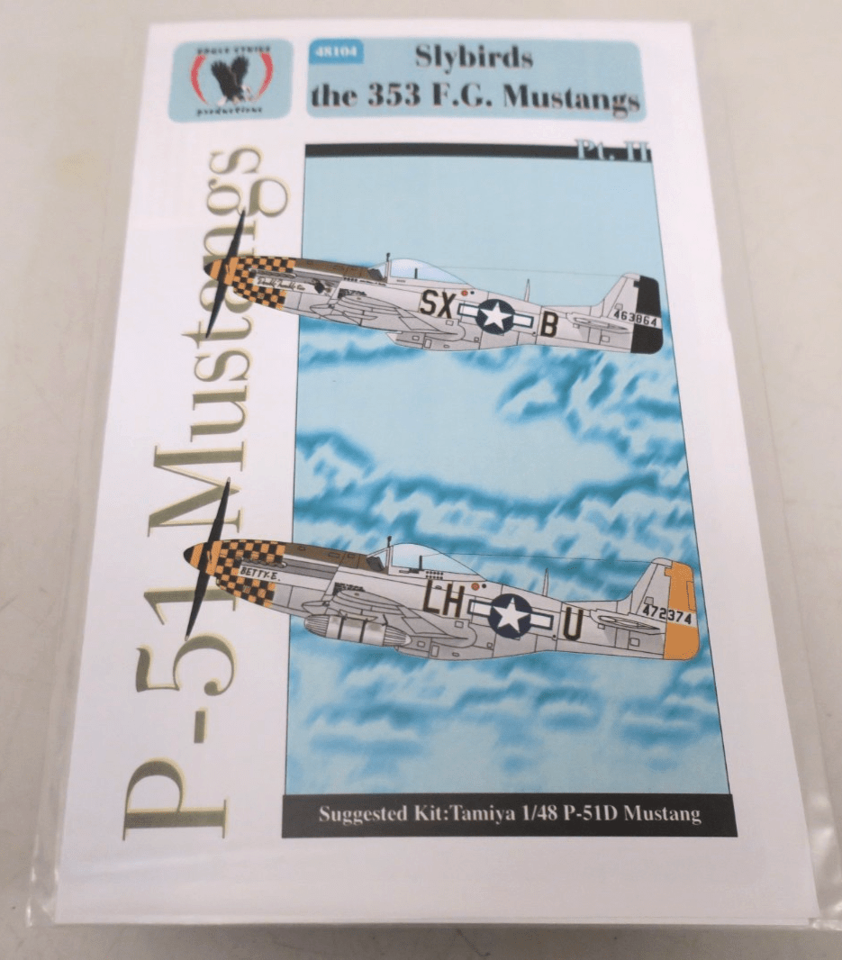 Eagle Strike - Slybirds The 353 F.G. Mustangs Pt.II 48104 - WISE GUYS HOBBIES LLC