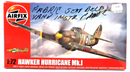 Airfix 1/72 Hawker Hurricane Mk.I Model Kit AFX01010