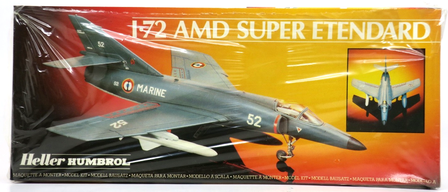 Heller 1/72 AMD Super Etenard Model Kit - WISE GUYS HOBBIES LLC