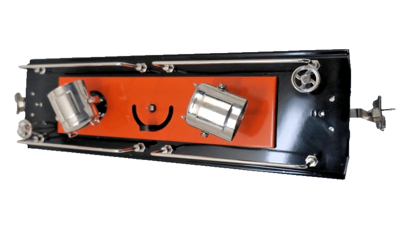 MTH Standard Gauge Tinplate Harley Davidson 200 Series Searchlight Car 10-2163 - WISE GUYS HOBBIES LLC