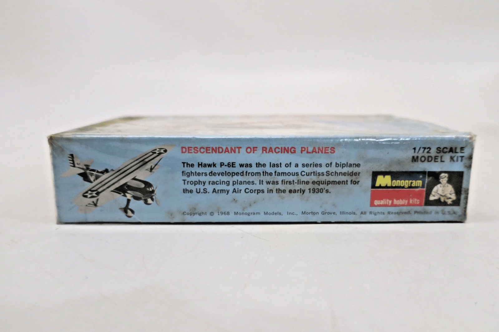 Monogram 1/72 Hawk P - 6E Model Kit PA208 SEALED - WISE GUYS HOBBIES LLC