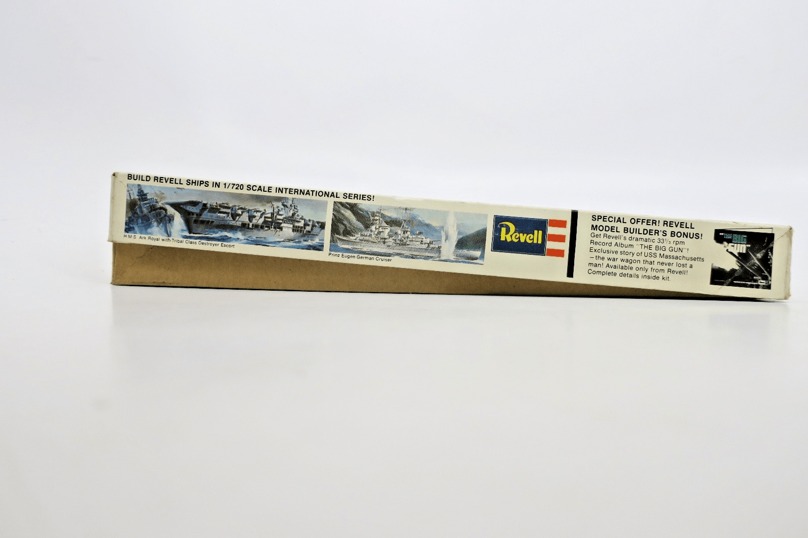 Revell 1/720 Battleship U.S.S. Massachusetts Model Kit H - 485:100 - WISE GUYS HOBBIES LLC
