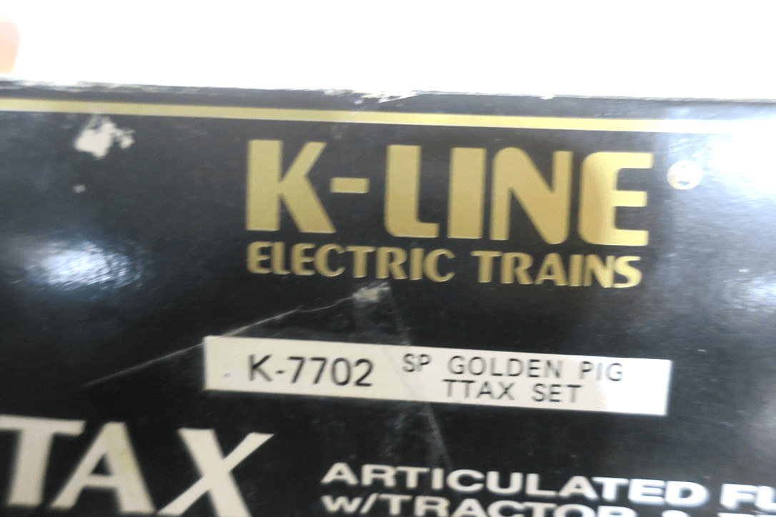 Kline K - 7702 SP Southern Pacific Golden Pig 5 Car TTAX Set - WISE GUYS HOBBIES LLC