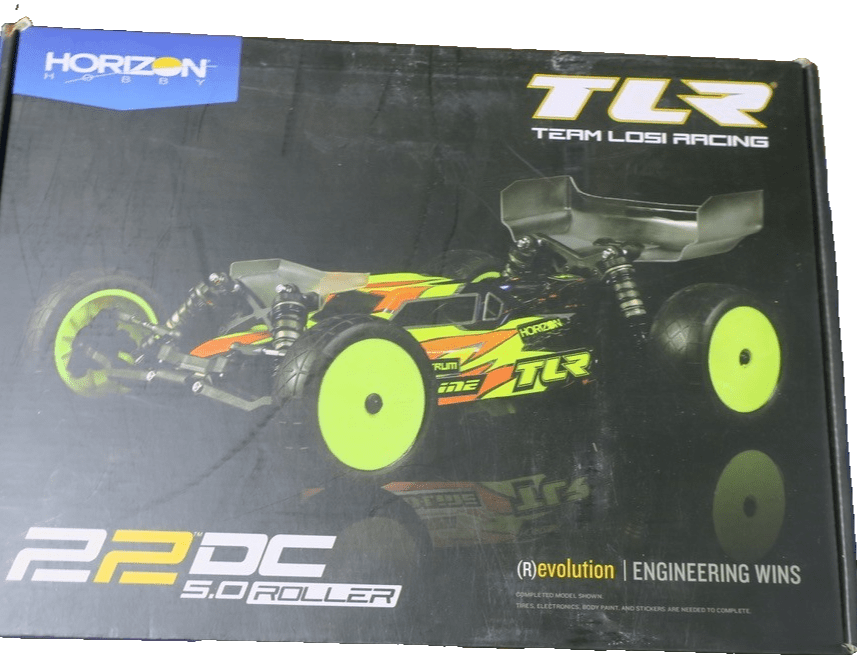Team Losi Racing 22DC 5.0 1/10 2wd Buggy Roller Slider Chassis - WISE GUYS HOBBIES LLC