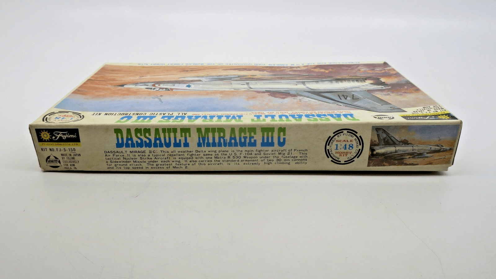 Fujimi 1/48 Dassault Mirage III C Model Kit - WISE GUYS HOBBIES LLC