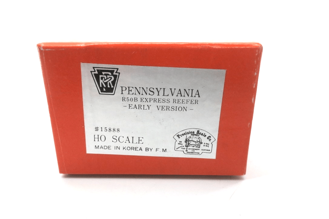 HO SCALE PRECISION SCALE BRASS PRR R50B EXPRESS REEFER 15888 - WISE GUYS HOBBIES LLC