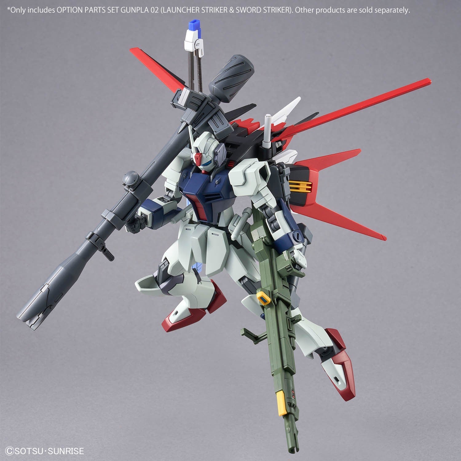 1/144 OPTION PARTS SET GUNPLA 02 (LAUNCHER STRIKER & SWORD STRIKER) Model Kit - WISE GUYS HOBBIES LLC