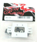 Hot Racing MRC2408 Silver Aluminum Adjustable Servo Mount