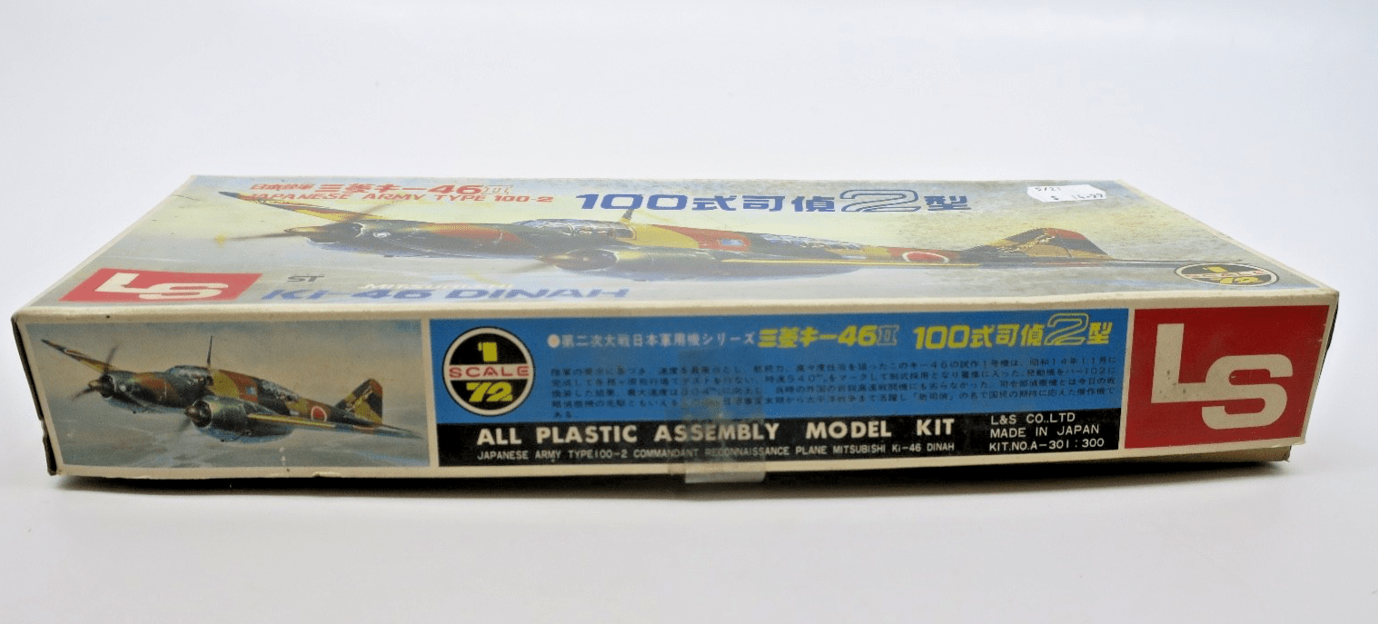LS 1/72 Mitsubishi Ki-46 Dinah Model Kit - WISE GUYS HOBBIES LLC