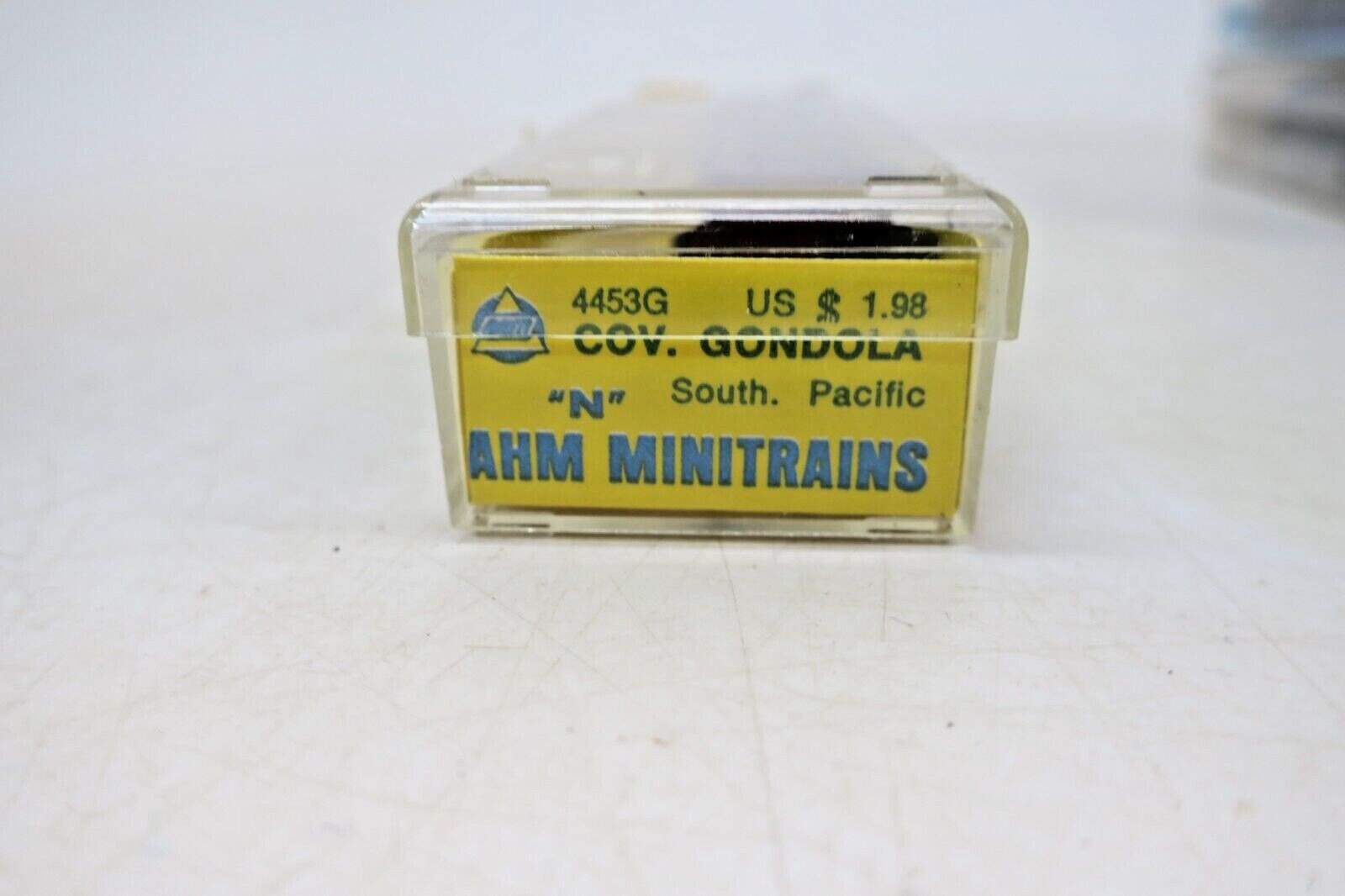 N SCALE COVERED GONDOLA SP SOUTHERN PACIFIC AHM 4453G MINITRAINS IN BOX - WISE GUYS HOBBIES LLC