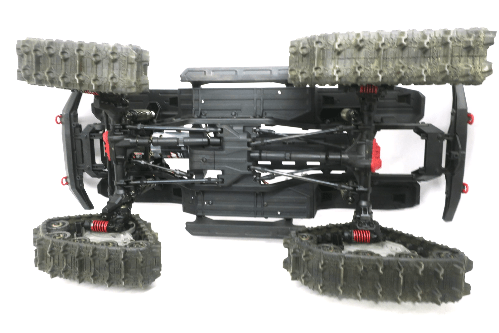Traxxas TRX-4 All Terrain Equipped blue Clipless Body W/ Tracks - WISE GUYS HOBBIES LLC