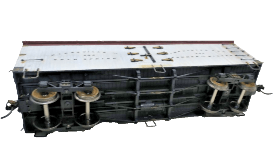 Bachmann Hicksville 204 Cold Spring Metal Wheels G Scale Weathered - WISE GUYS HOBBIES LLC