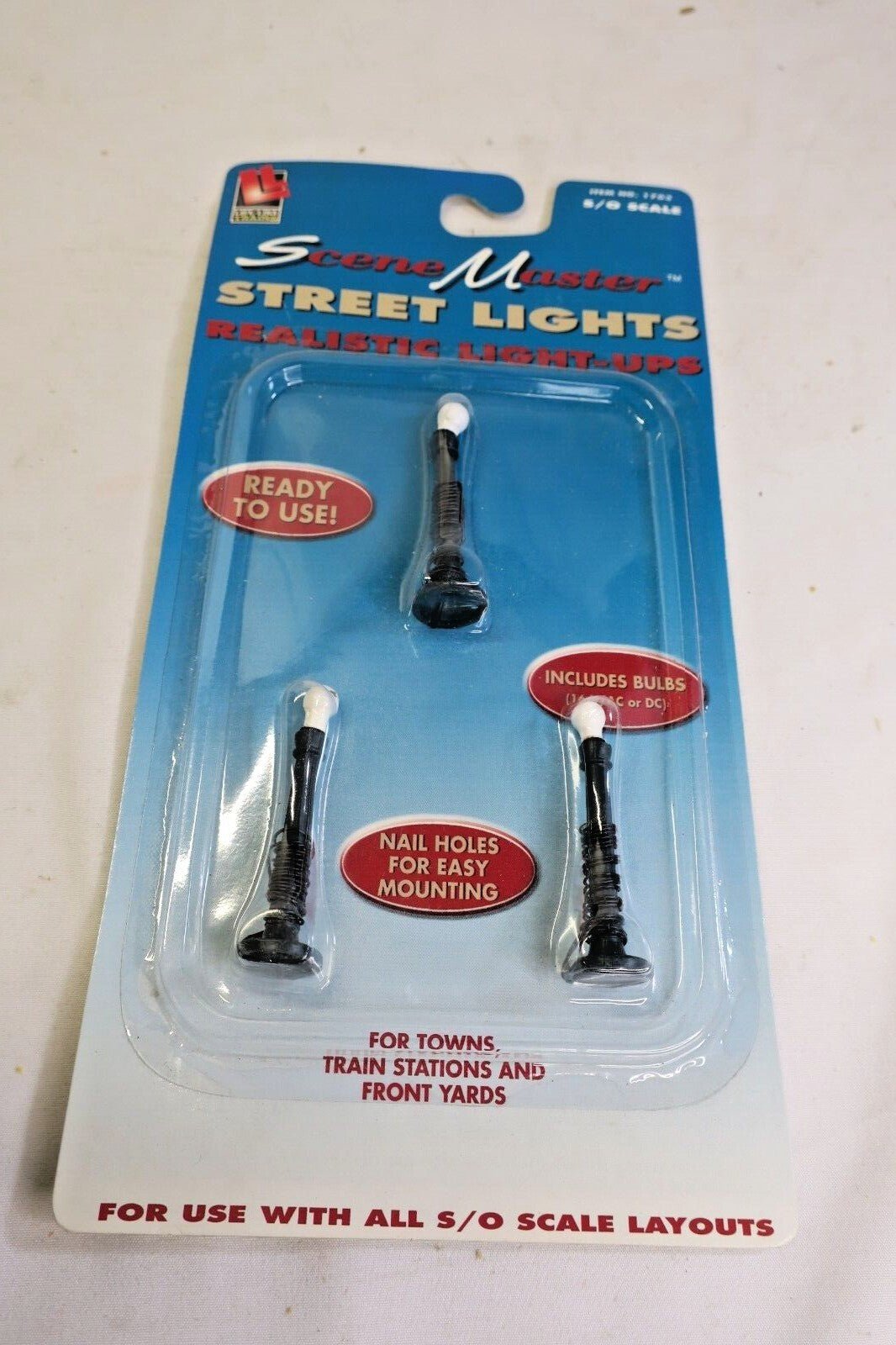 ESPEE - LIFE-LIKE - 433-1703 SCENE MASTER STREET LIGHTS - S SCALE / O SCALE - WISE GUYS HOBBIES LLC