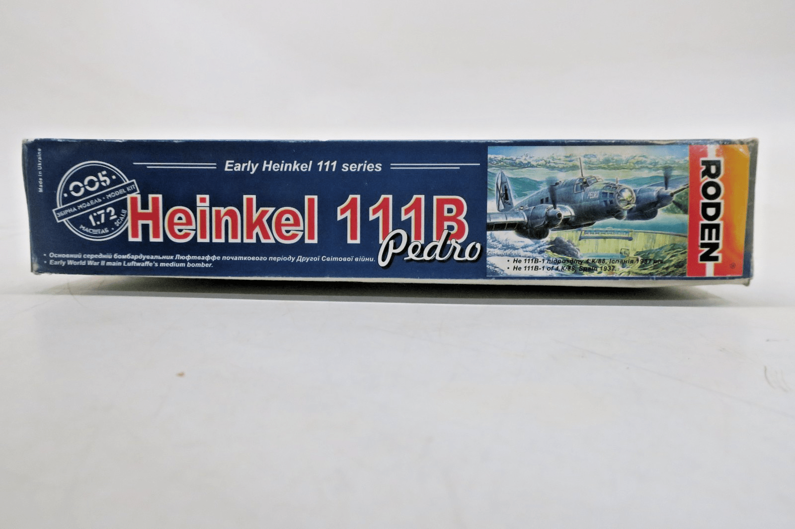 Roden 1/72 Heinkel 111B Pedro Plastic Model Kit 005 - WISE GUYS HOBBIES LLC