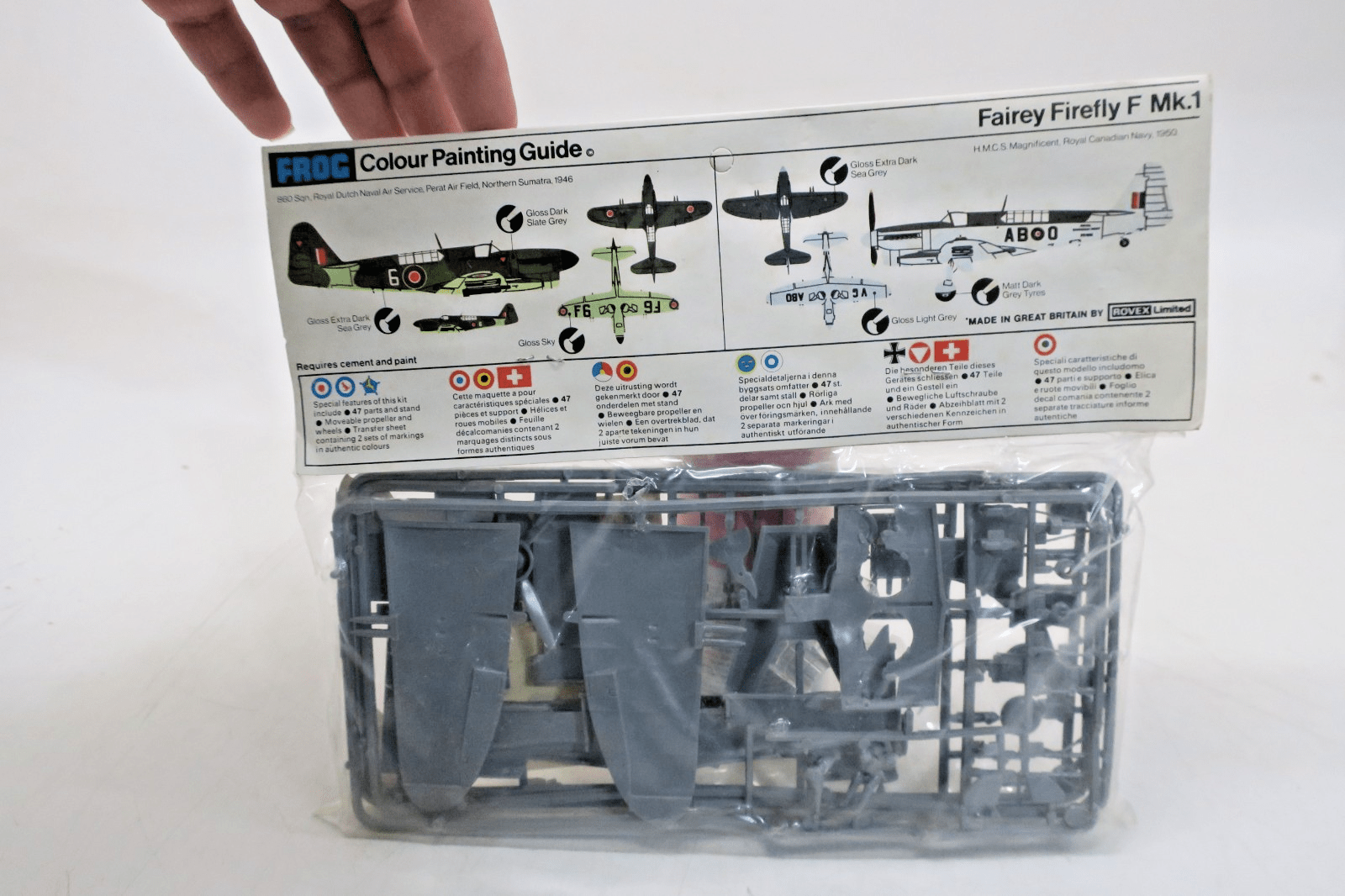 Frog 1/72 Fairey Firefly F Mk.1 Model Kit F257 - WISE GUYS HOBBIES LLC