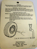 True Details 72013 1/72 Heinkel He-219 Wheel Set 4 Main & 2 Nose Wheels