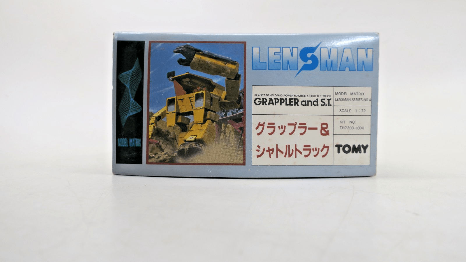 DAMAGED BOX Tomy Lensman 1/72 Grappler and Shuttle Truck Model Kit - WISE GUYS HOBBIES LLC
