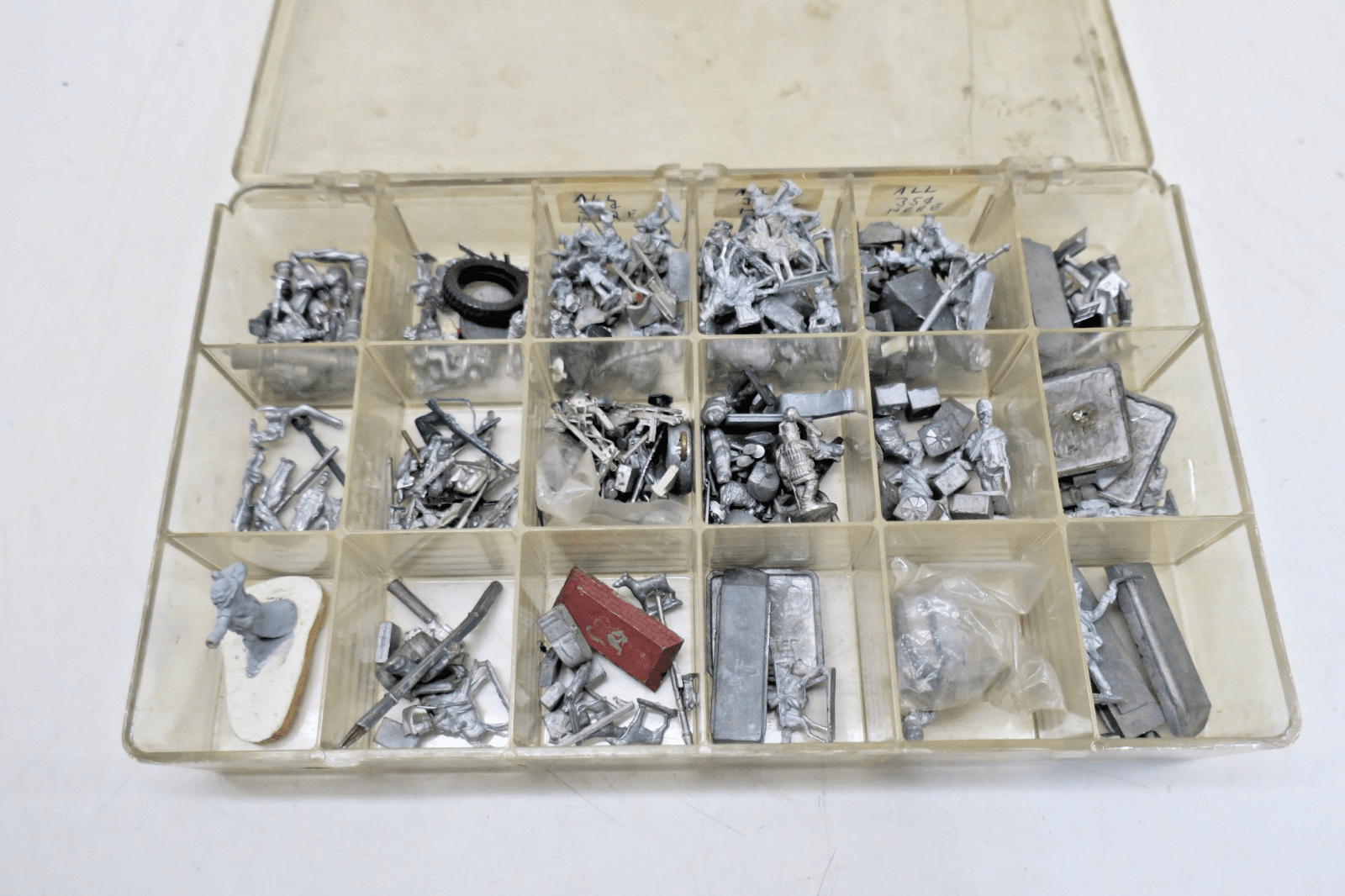 Assorted Box Of Tin Wargaming Miniatures - WISE GUYS HOBBIES LLC