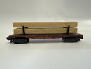 AMERICAN FLYER 924 STAKE BED FLATCAR WITH LOAD SOUTHERN PACIFIC