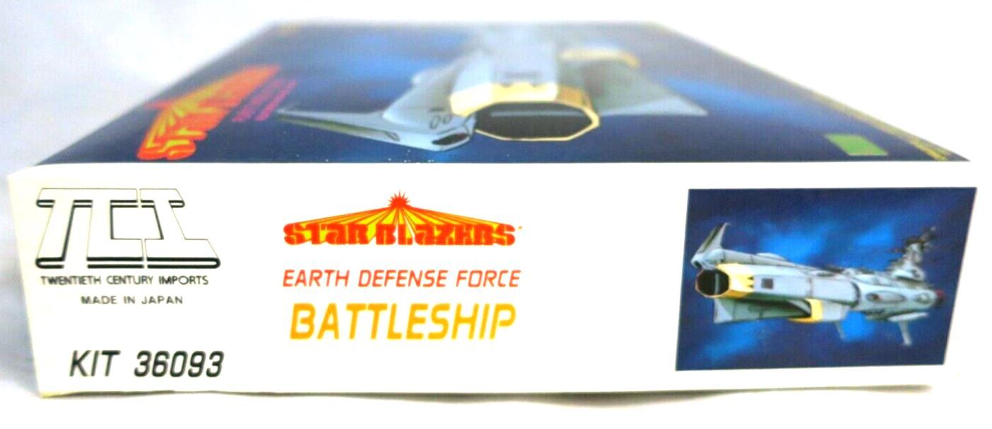 TCI Vintage Star Blazers Model - EARTH DEFENSE FORCE : BATTLESHIP E3 - WISE GUYS HOBBIES LLC