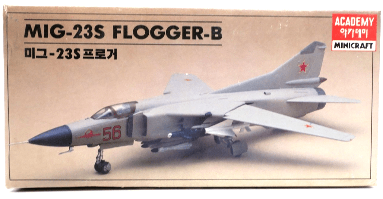 Academy 1/72 MiG - 23S Flogger - B Model Kit - WISE GUYS HOBBIES LLC