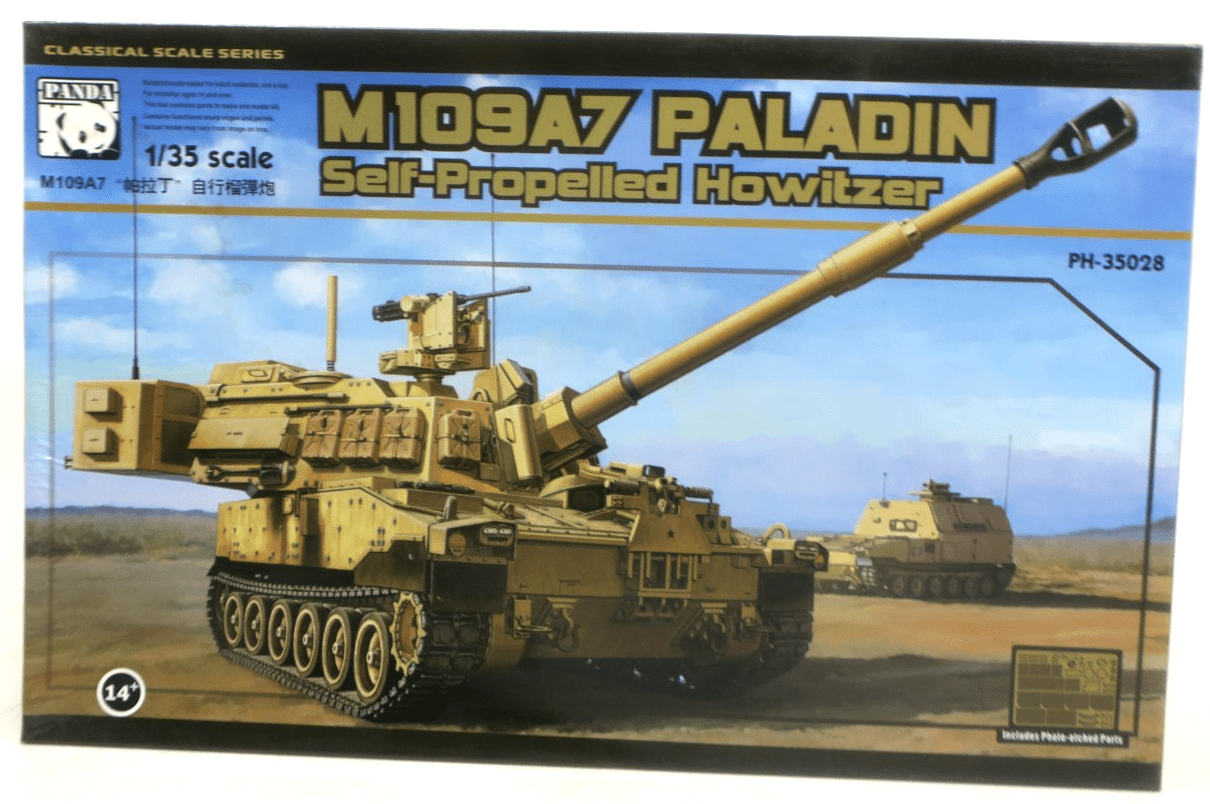 Panda 1/35 M109A7 Paladin Self Propelled Howitzer Model Kit 35028 - WISE GUYS HOBBIES LLC