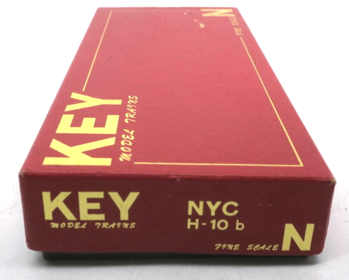 Key Imports N Scale New York Central Brass H-10 b Steam Locomotive w/Tender - WISE GUYS HOBBIES LLC
