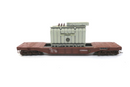 Ho Scale Alco Models Brass X-109 Greenville Well Flat Car W/ GE Transformer load