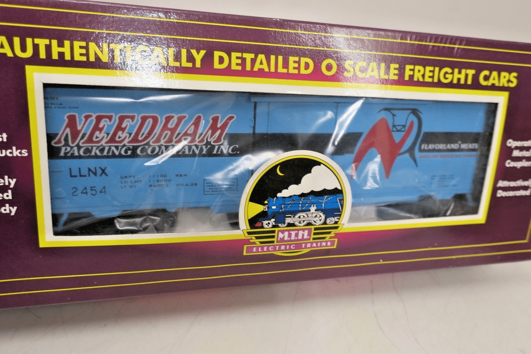 MTH MT - 9401L Needham Packing Company Refrigerator Car - WISE GUYS HOBBIES LLC