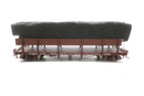 Milestone Models PBL Brass D&RGW Rail & Tie Car Sn3 Scale Painted RED 6084