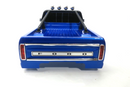 Traxxas TRX-4 Ford F-150 Ranger XLT High Trail 1/10 RC Crawler Body BLUE lights