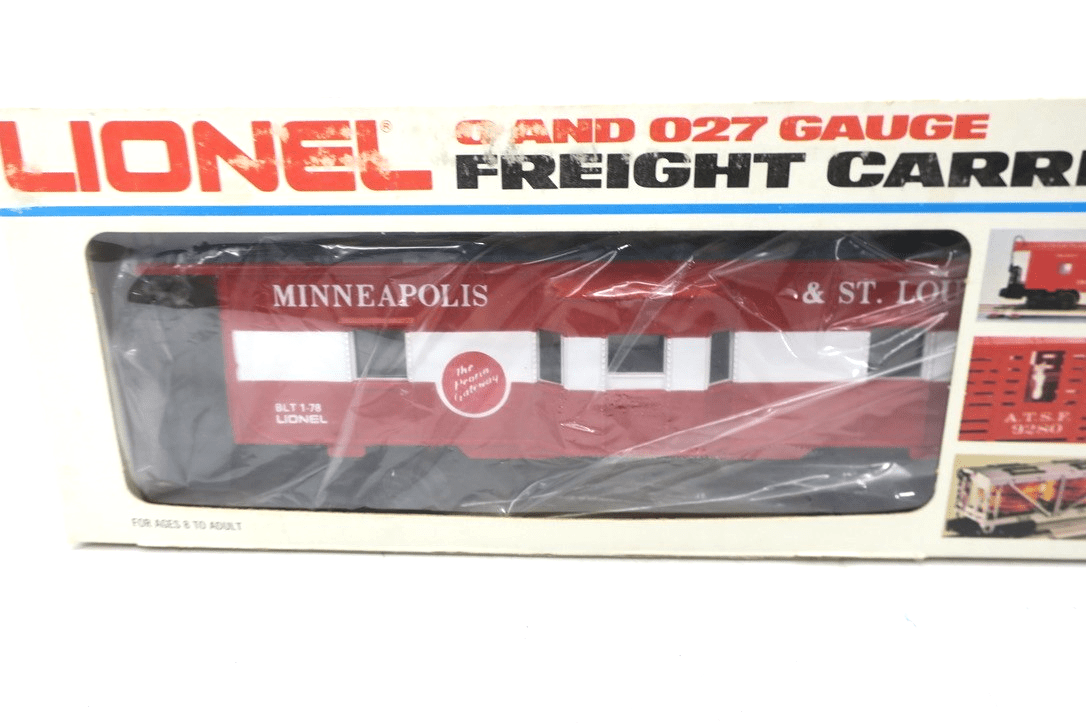 Lionel 6-9271 Minneapolis St Louis O Gauge Bay Window Caboose - WISE GUYS HOBBIES LLC