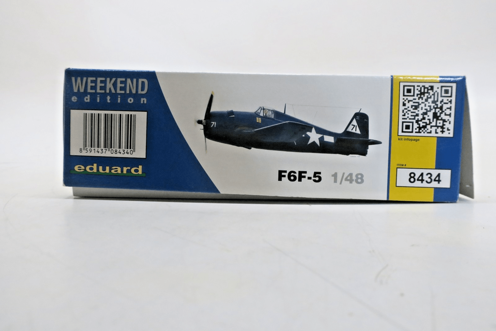Eduard 1/48 F6F-5 Plastic Model Kit 8434 - WISE GUYS HOBBIES LLC