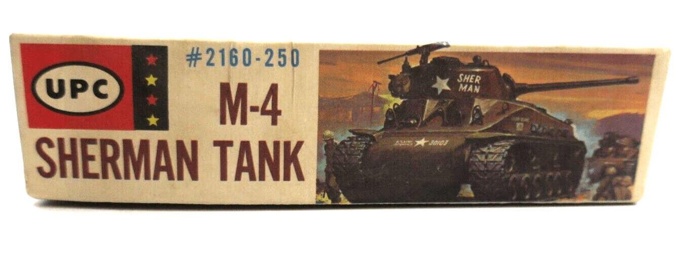 UPC 1/40 M-4 Sherman Tank Model Kit - WISE GUYS HOBBIES LLC