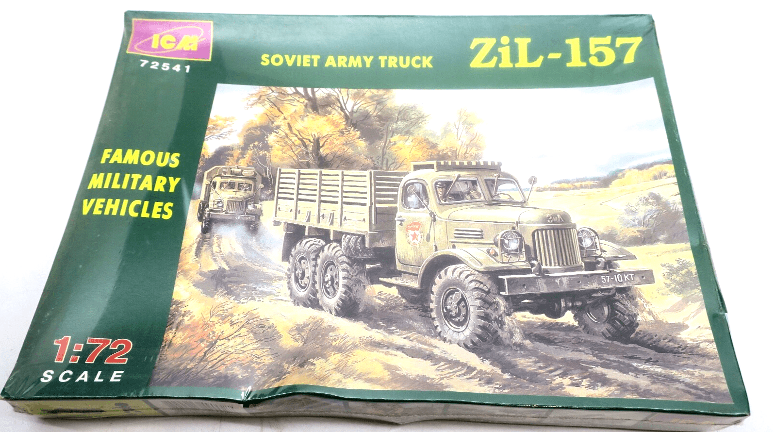 ICM 1/72 ZiL-157 Soviet Army Truck Model Kit - WISE GUYS HOBBIES LLC