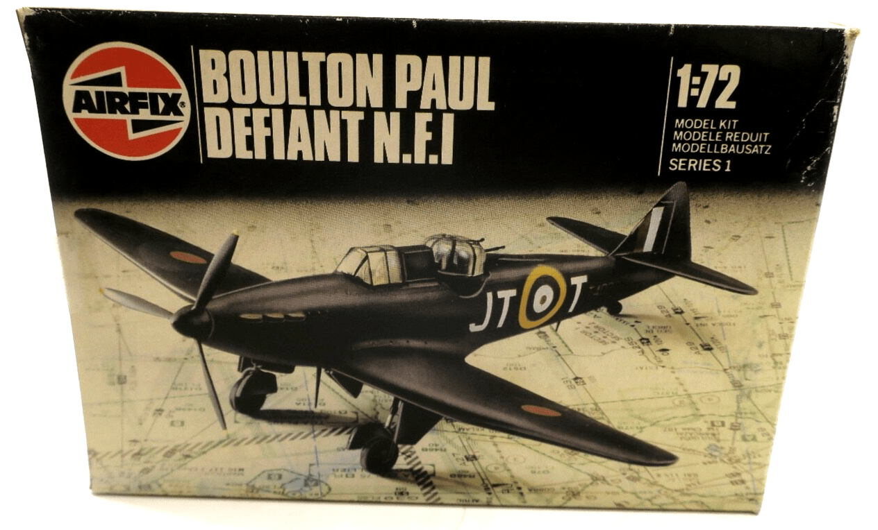 Airfix 1/72 Boulton Paul Defiant N.F.I Model Kit 01031 - WISE GUYS HOBBIES LLC