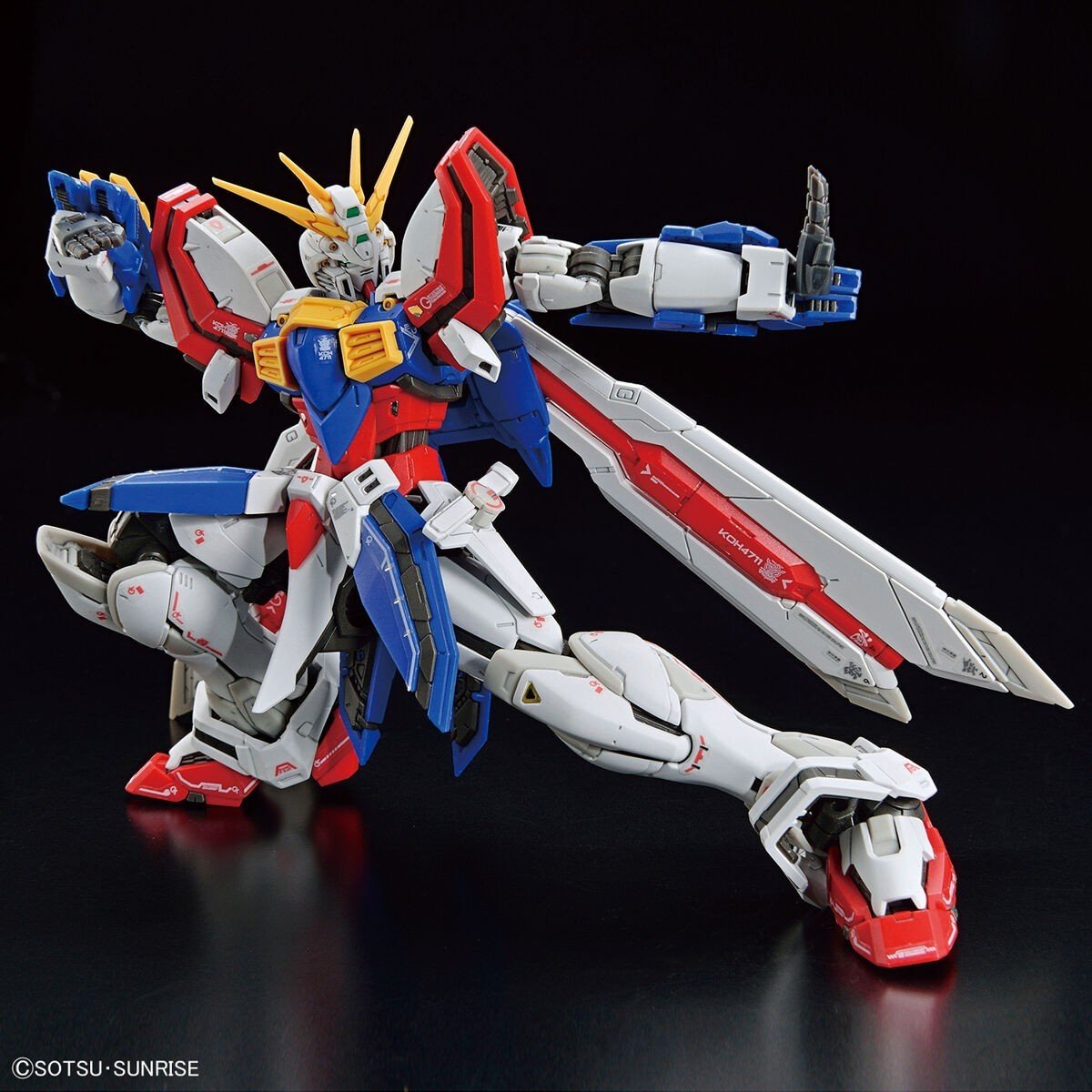 Bandai G Gundam RG 1/144 Burning Gundam Model Kit - WISE GUYS HOBBIES LLC
